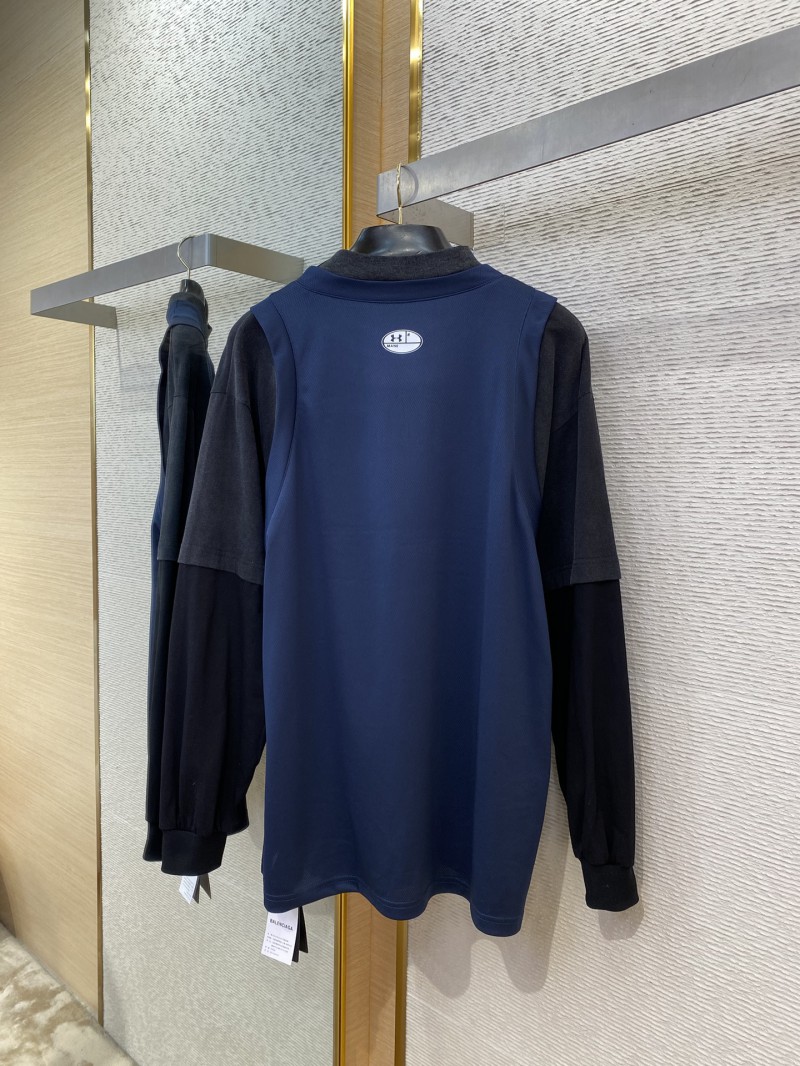 Balenciaga False Three Piece Athletic Long Sleeve T-Shirt 6