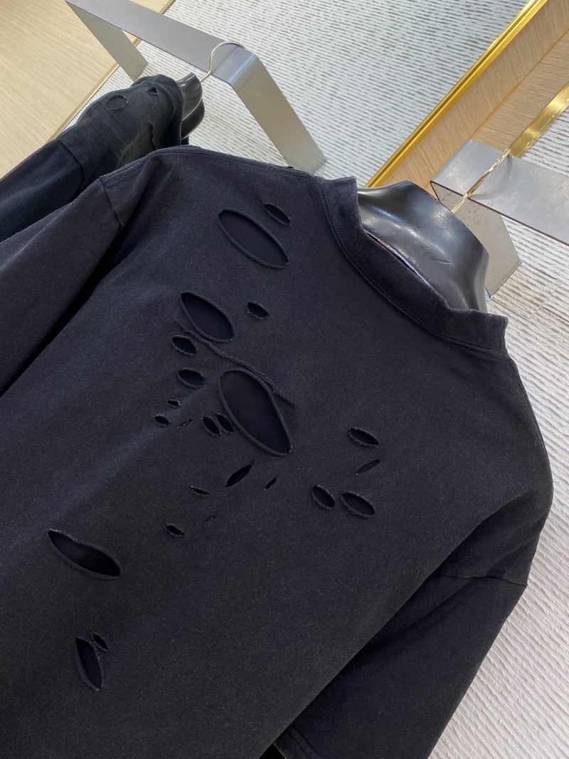Balenciaga 3M Printed True Two Piece Long Sleeve T-Shirt 7