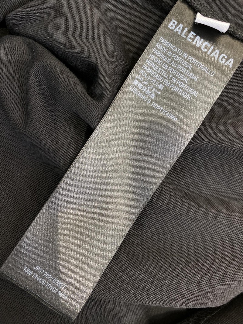 Balenciaga 3M Printed True Two Piece Long Sleeve T-Shirt 8
