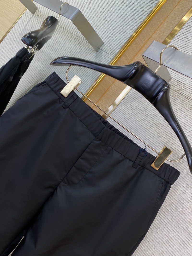 Prada Pocket Metal Triangle Label Bermuda Shorts 5