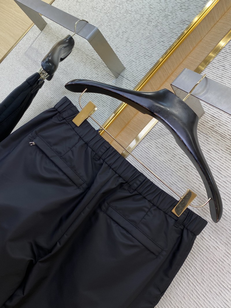 Prada Pocket Metal Triangle Label Bermuda Shorts 7