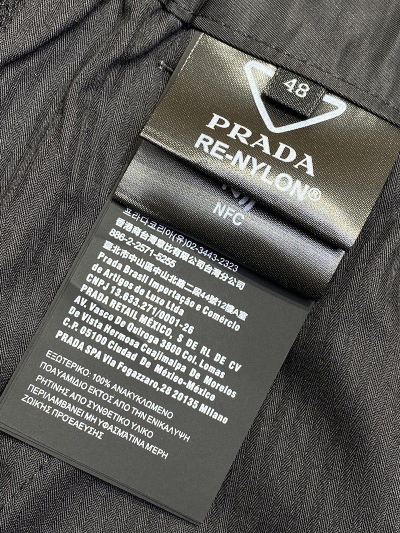 Prada Pocket Metal Triangle Label Bermuda Shorts 8