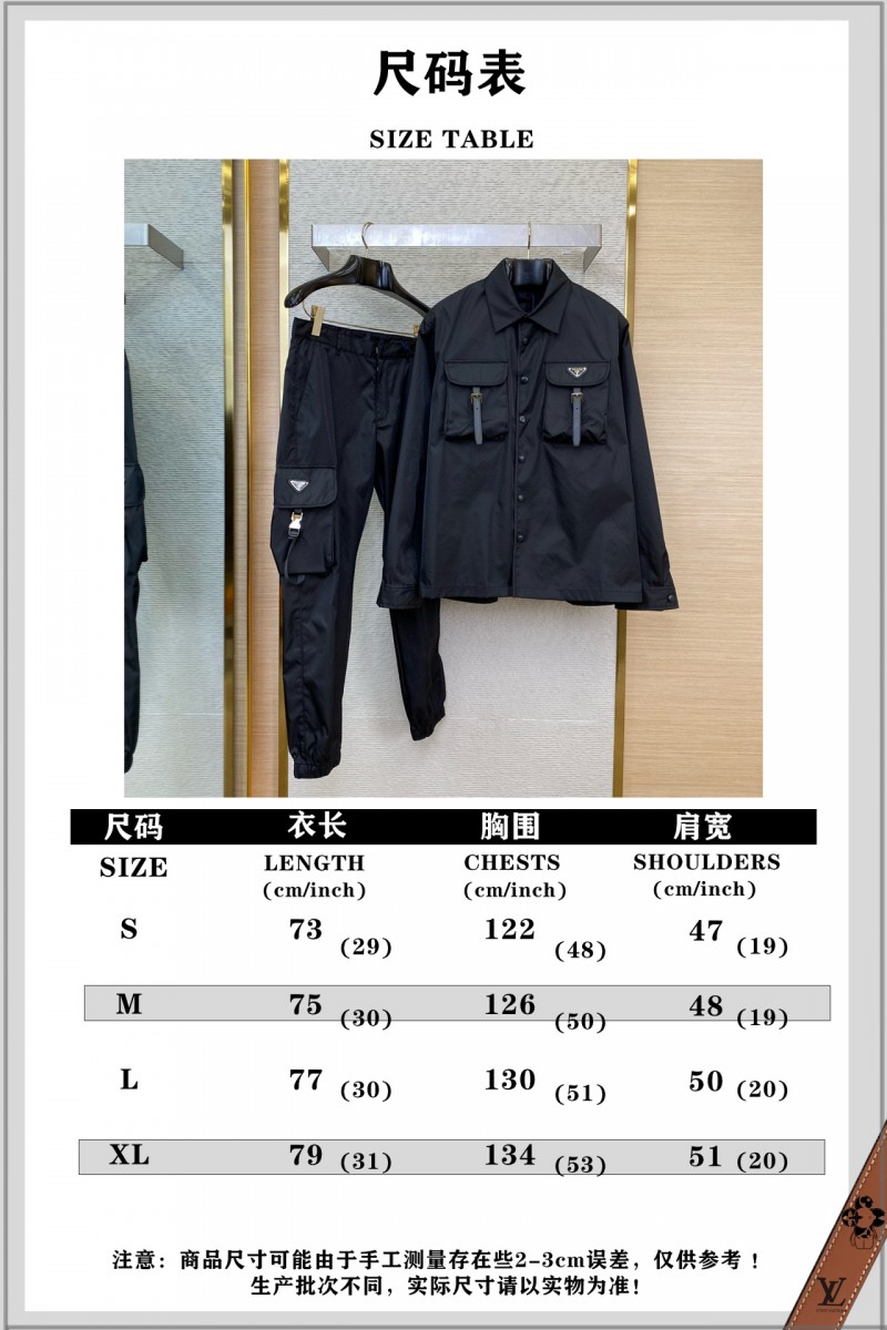 Prada Triangle Label Nylon Work Jacket Coat 9