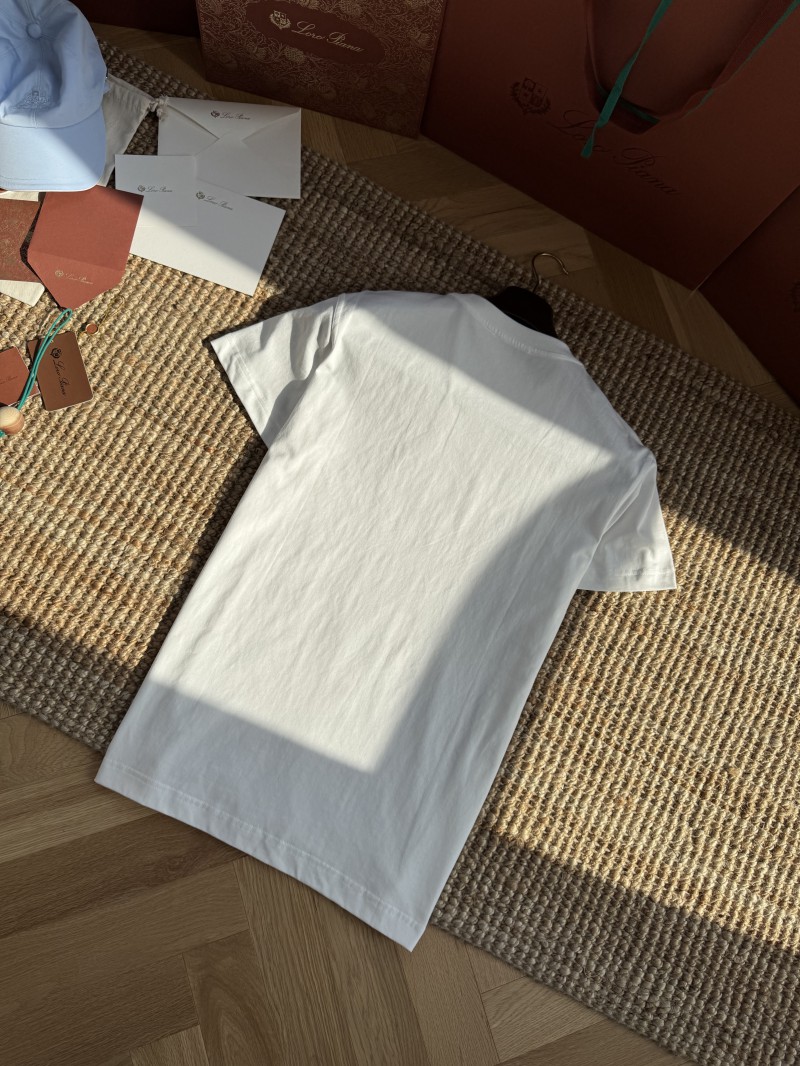 HERMES Leather Embroidered Crew Neck Short Sleeve T-Sleeve 7