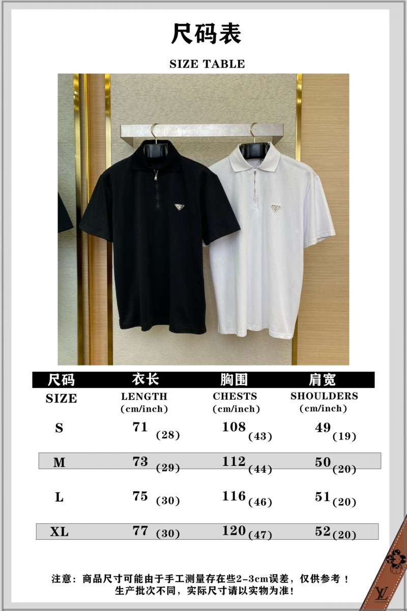 Prada Satin Beaded Floor Zip Polo Shirt Black 9