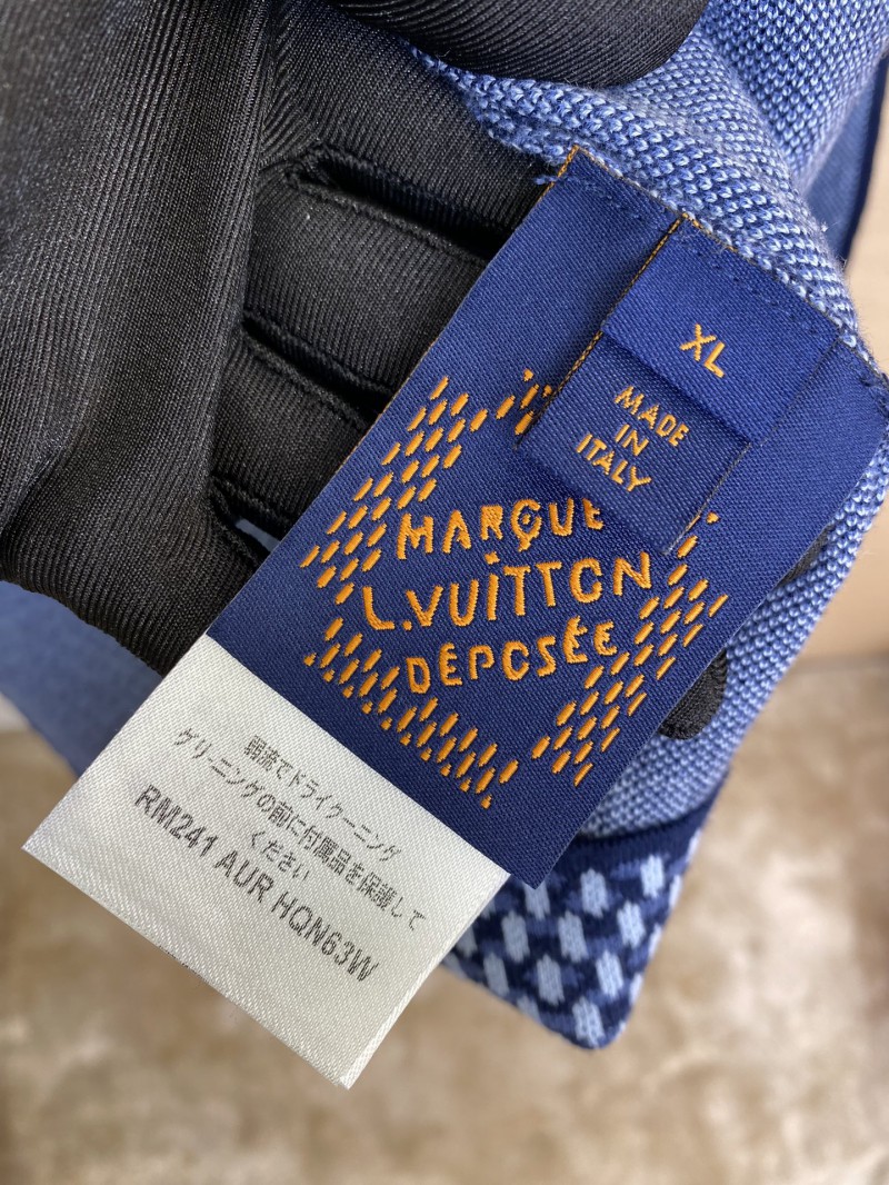 LV Check Beaded Knit Short Sleeve 8