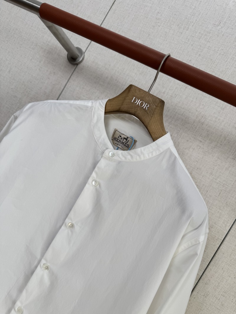 HERMES cotton straight shirt 2