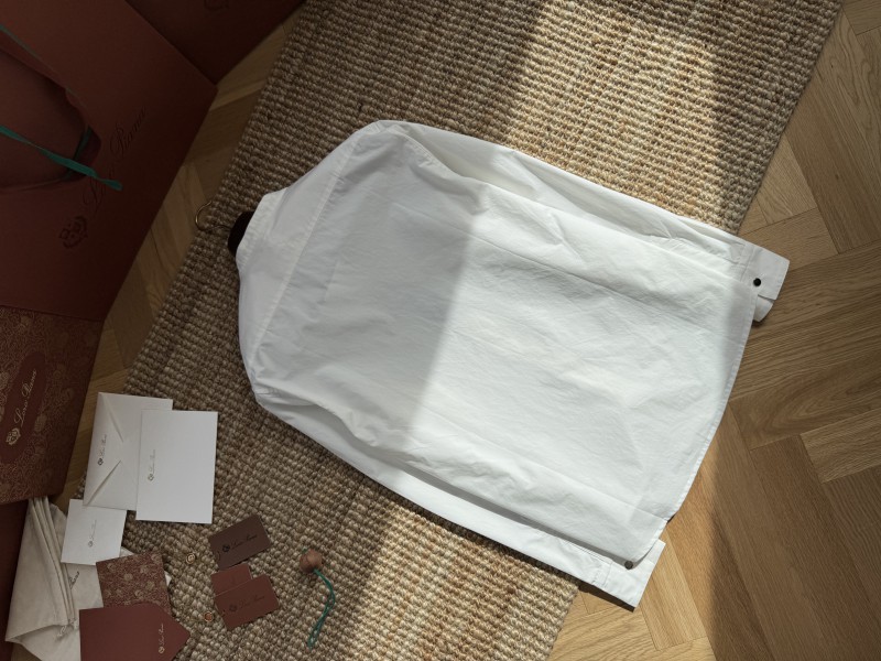 HERMES cotton straight shirt 7
