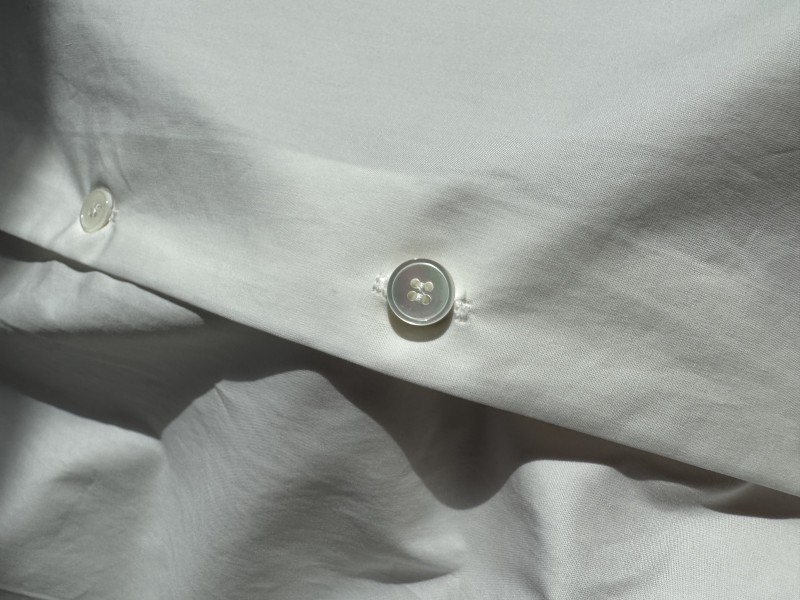 HERMES cotton straight shirt 8
