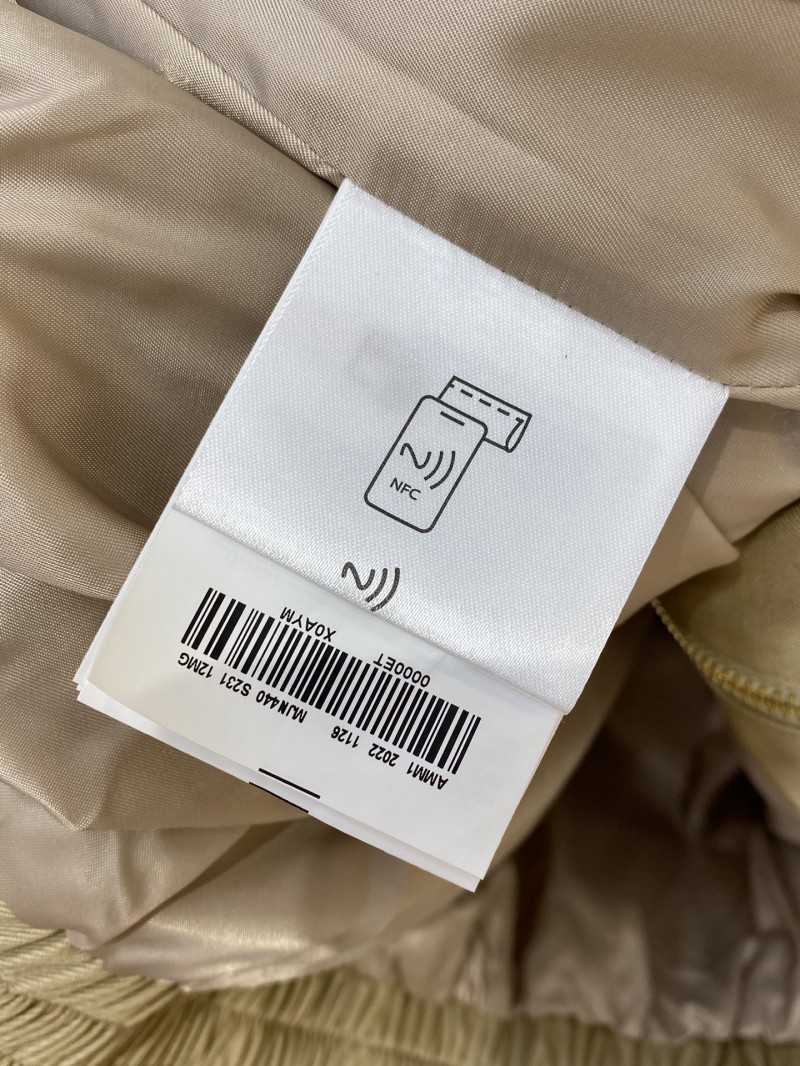Miu Miu Check Removable Lapel Zip Jacket Coat 8