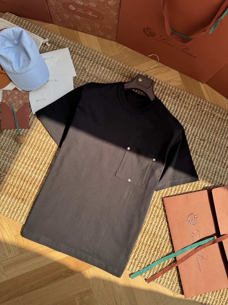 Bottega Veneta Pocket Studded Round Neck Short Sleeve Black 6