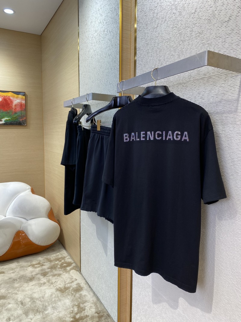 Balenciaga Rhinestone Shorts 3
