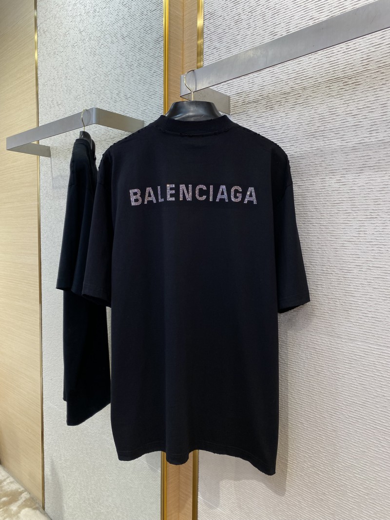 Balenciaga Rhinestone Short Sleeve 6