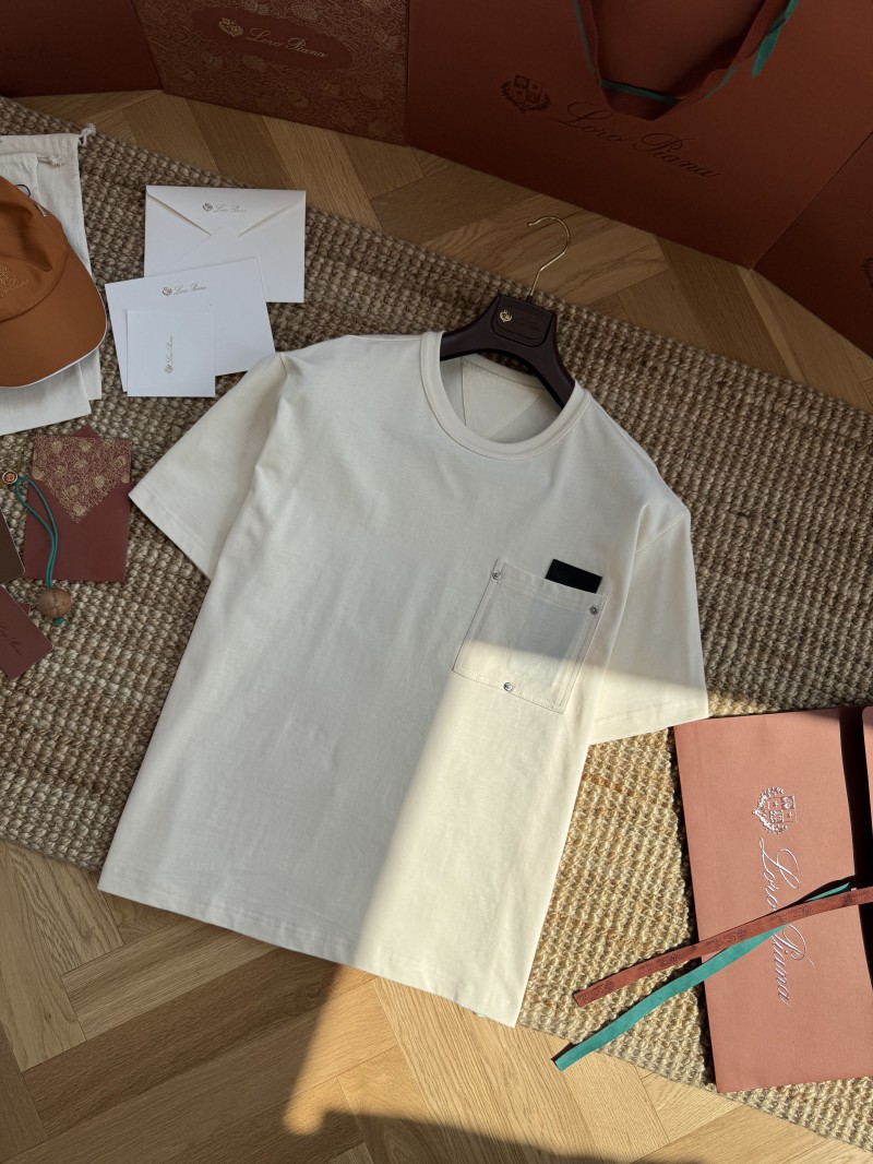 Bottega Veneta Cotton Pocket Round Neck Short Sleeve 6