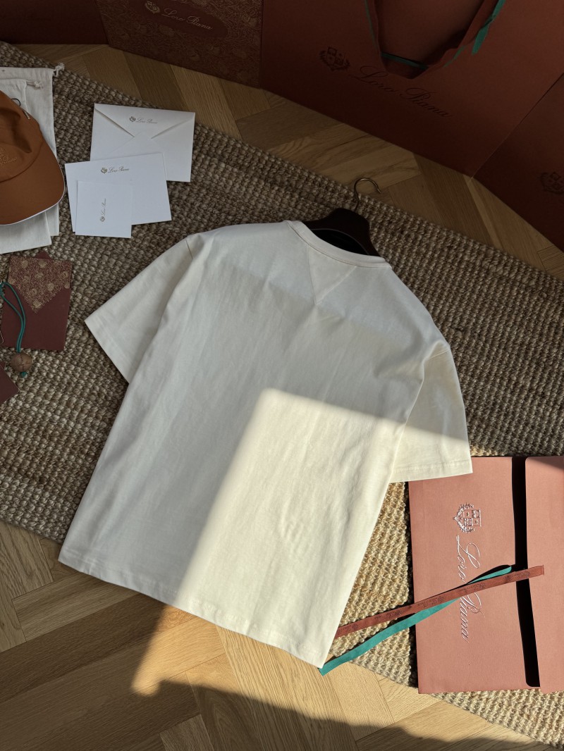 Bottega Veneta Cotton Pocket Round Neck Short Sleeve 7