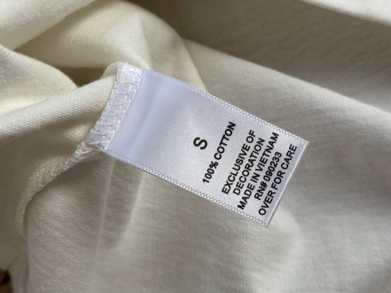 Bottega Veneta Braided Pocket Round Neck Short Sleeve White 8