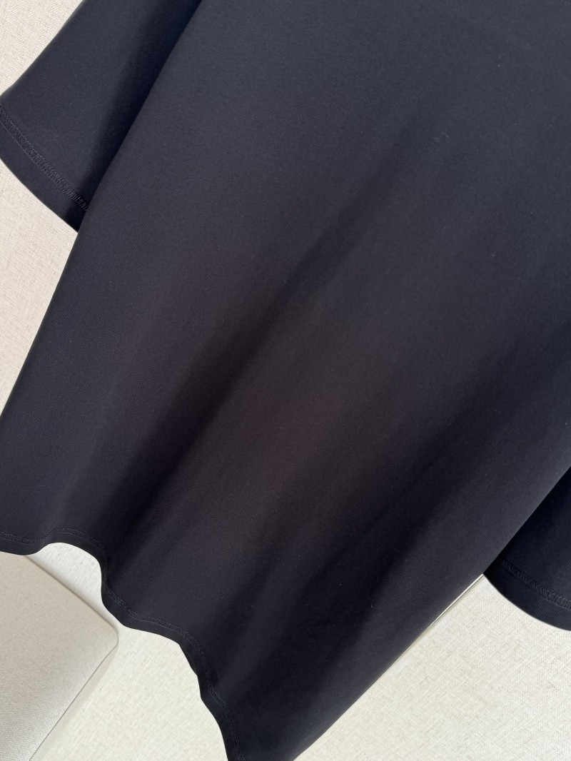 Bottega Veneta Crew neck short sleeve T-shirt black 3