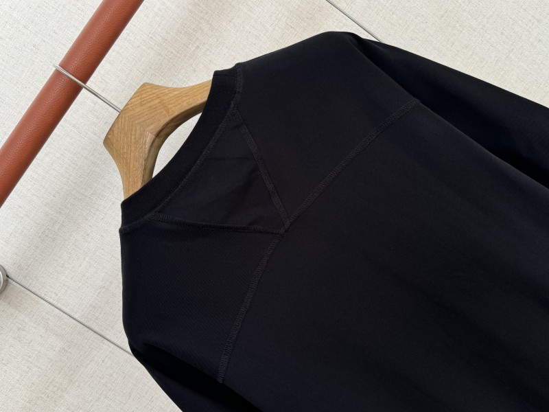 Bottega Veneta Crew neck short sleeve T-shirt black 4