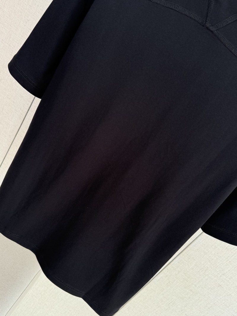 Bottega Veneta Crew neck short sleeve T-shirt black 5