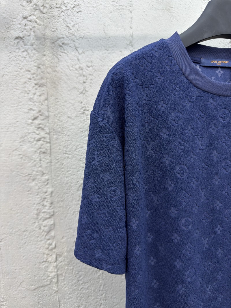 lv jacquard towel fabric short sleeve 3