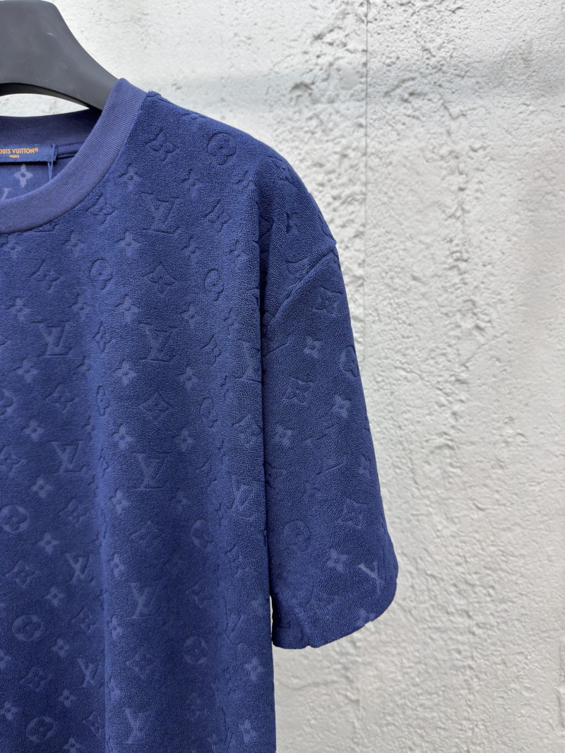 lv jacquard towel fabric short sleeve 4