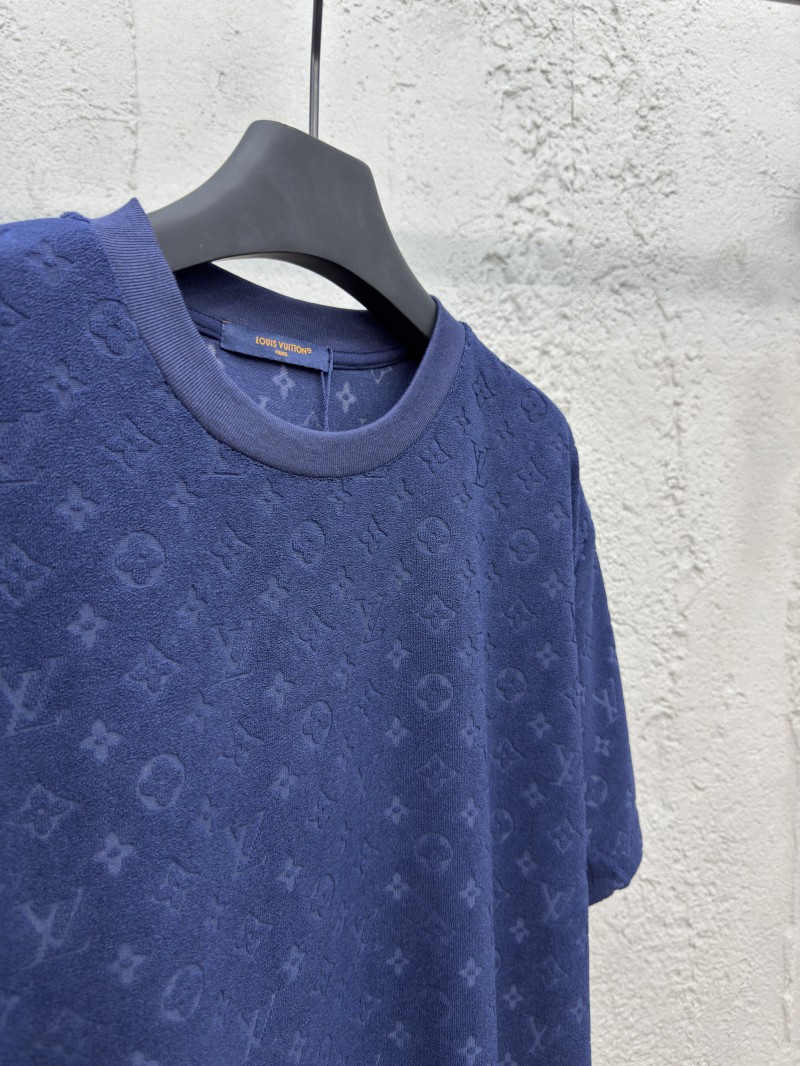 lv jacquard towel fabric short sleeve 7