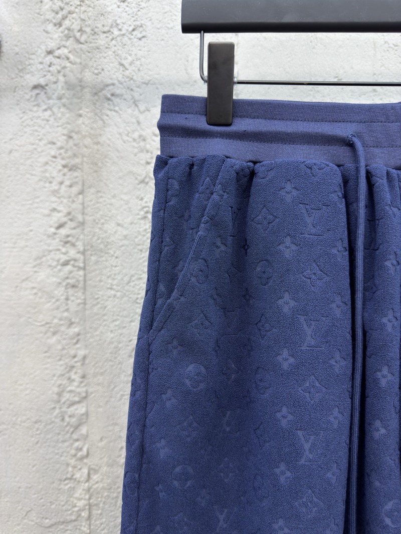 lv jacquard towel fabric shorts 3