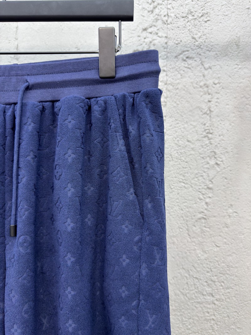 lv jacquard towel fabric shorts 4