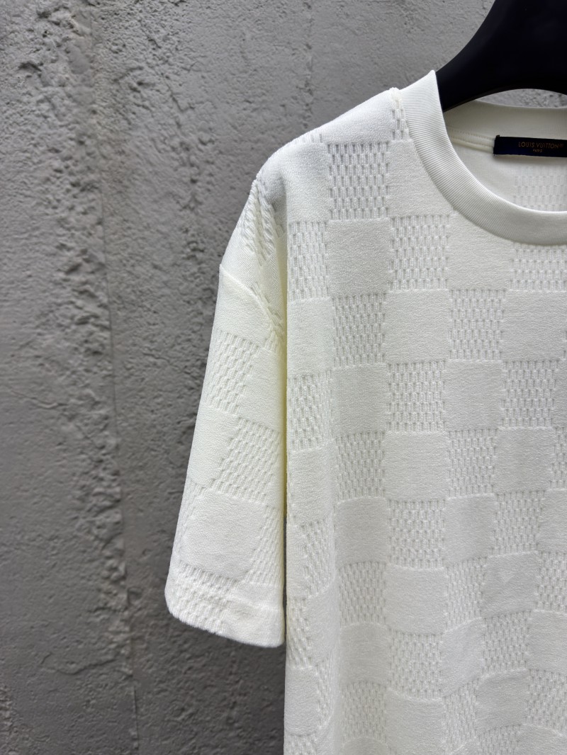 lv cotton terry embroidered short sleeves 3