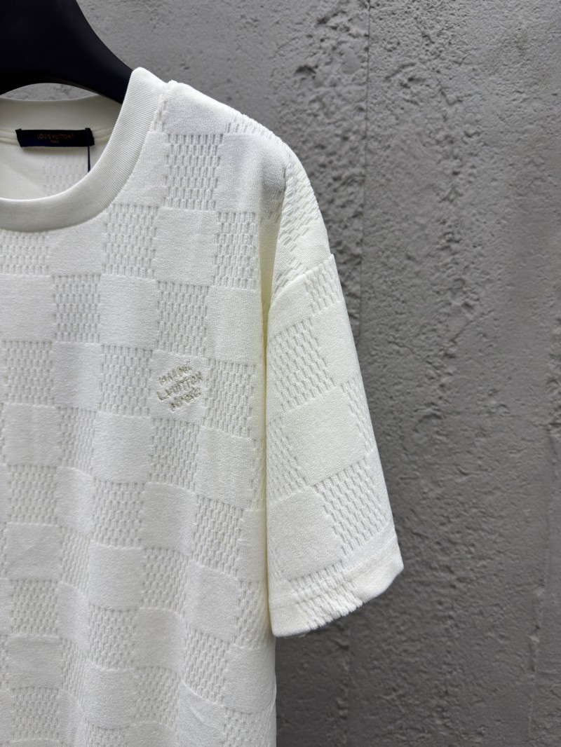 lv cotton terry embroidered short sleeves 4