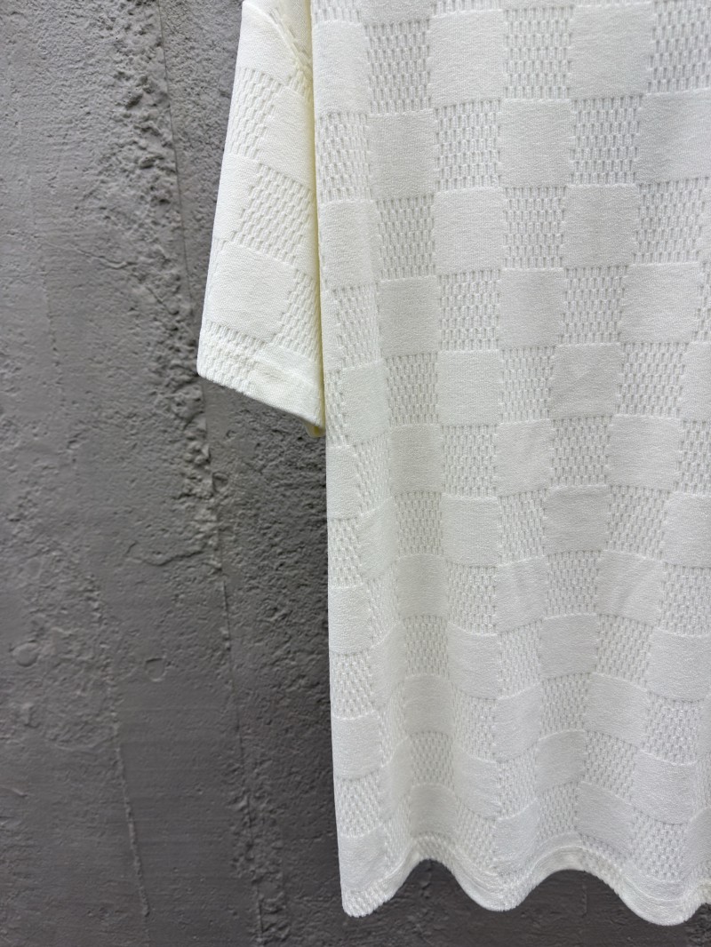 lv cotton terry embroidered short sleeves 5
