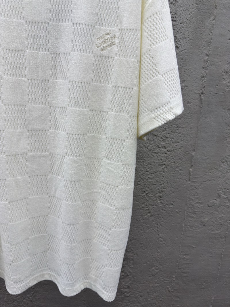 lv cotton terry embroidered short sleeves 6