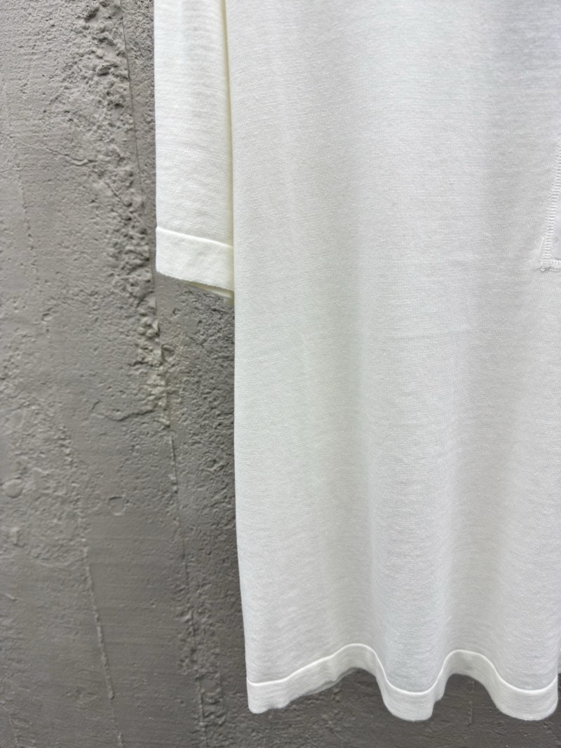 lv old flower knit appliqu?? pocket short sleeve 5
