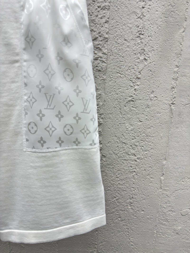 lv old flower knit inlay pocket shorts 6