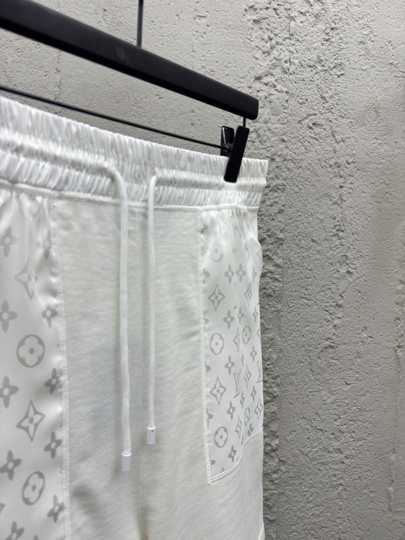 lv old flower knit inlay pocket shorts 7