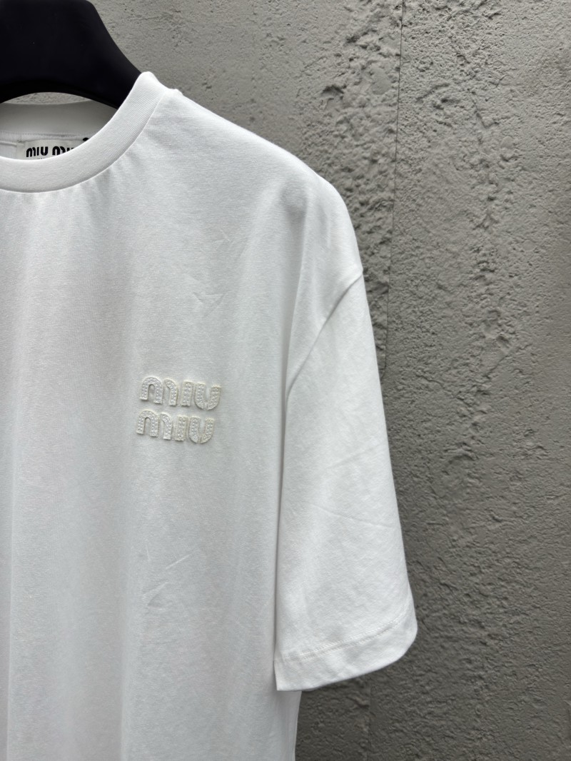 miumiu classic monogrammed short sleeves 1 4