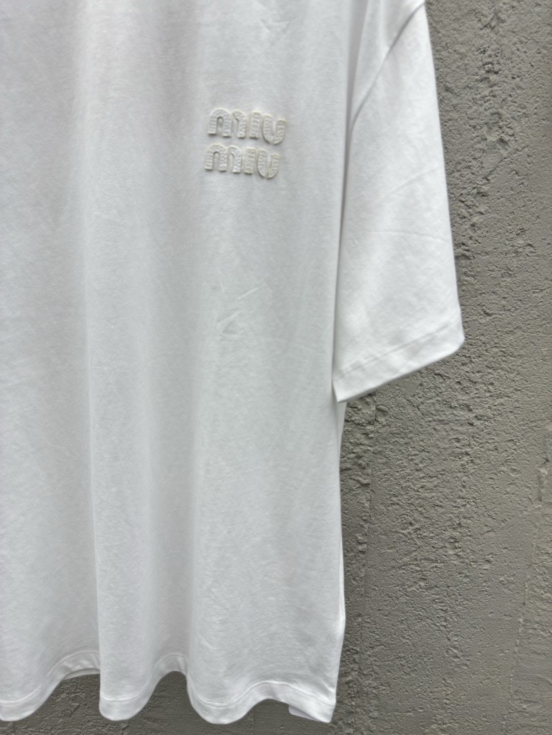 miumiu classic monogrammed short sleeves 1 6
