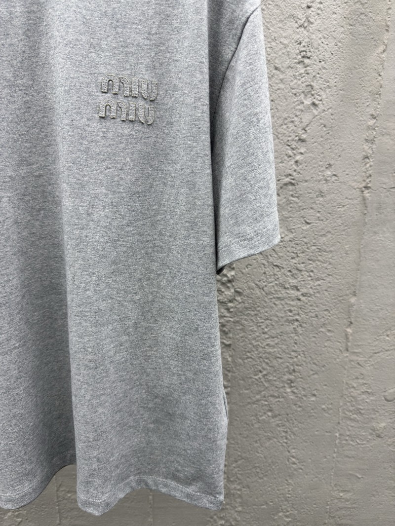 miumiu classic monogrammed short sleeves 2 6