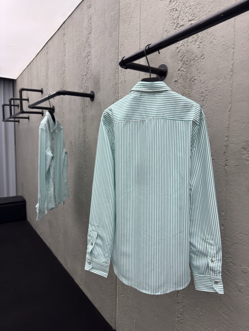 lv striped printed letter shirt 1 1
