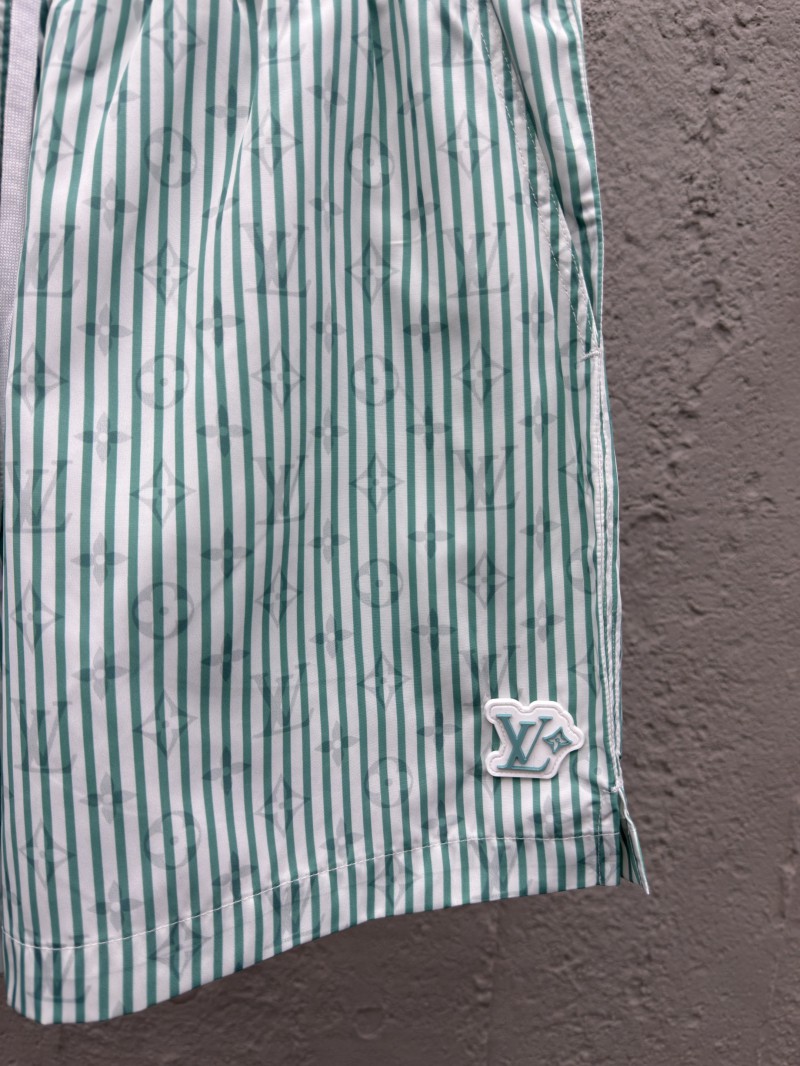 lv striped printed beach pants 1 6