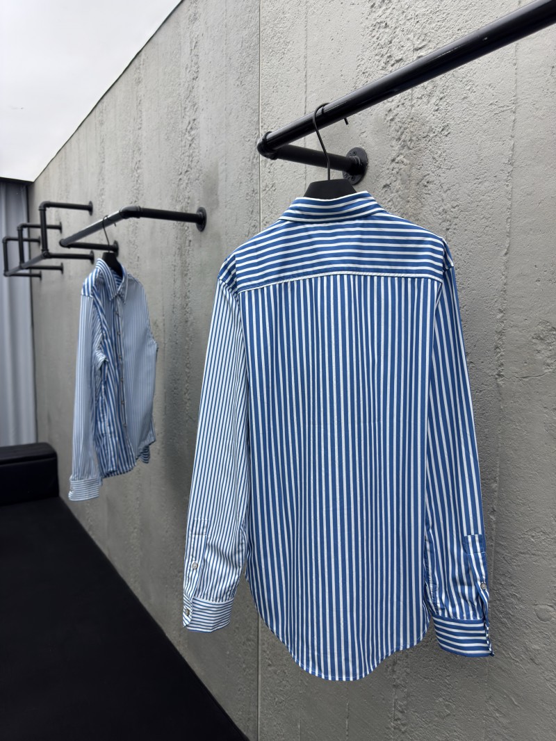 lv striped printed letter shirt 2 1