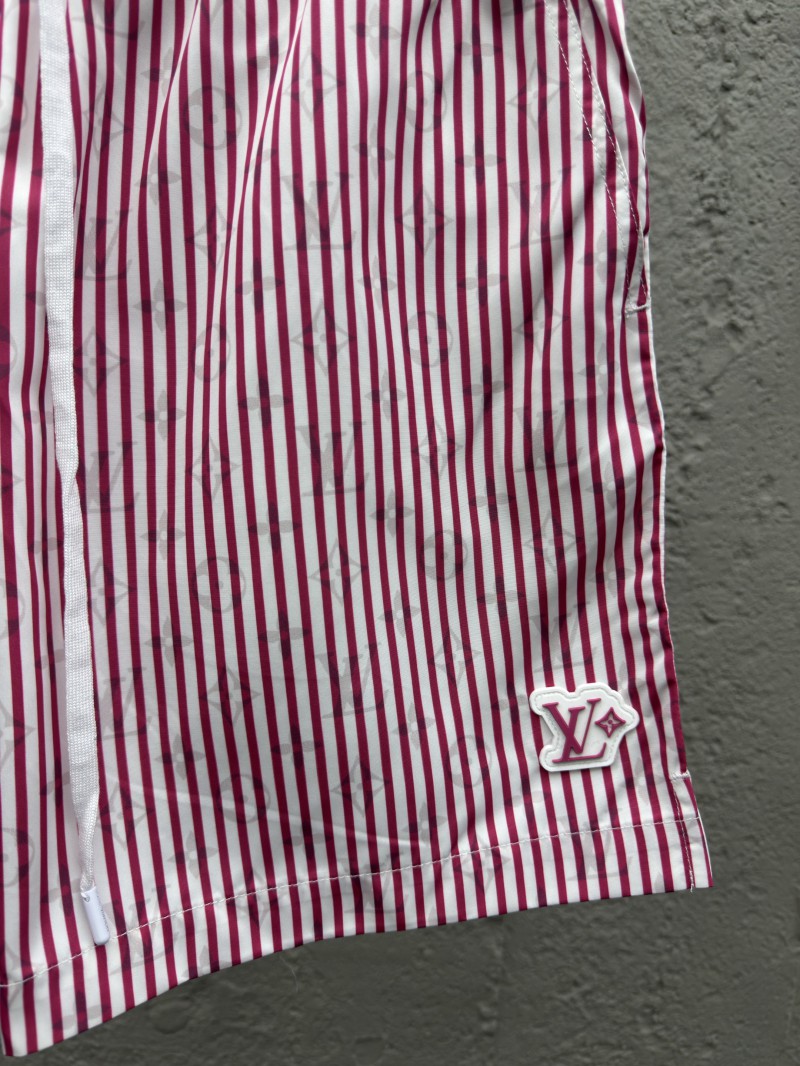lv striped printed beach pants 3 6