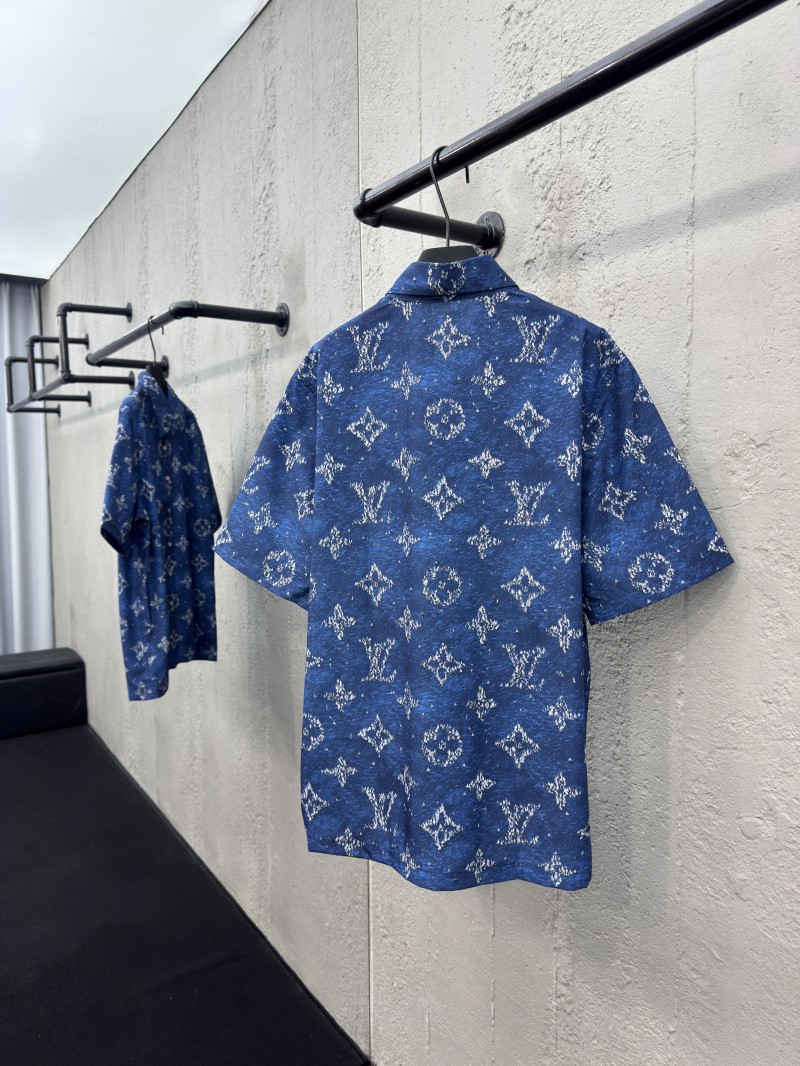 lv 25SS printed short sleeve shirt 1