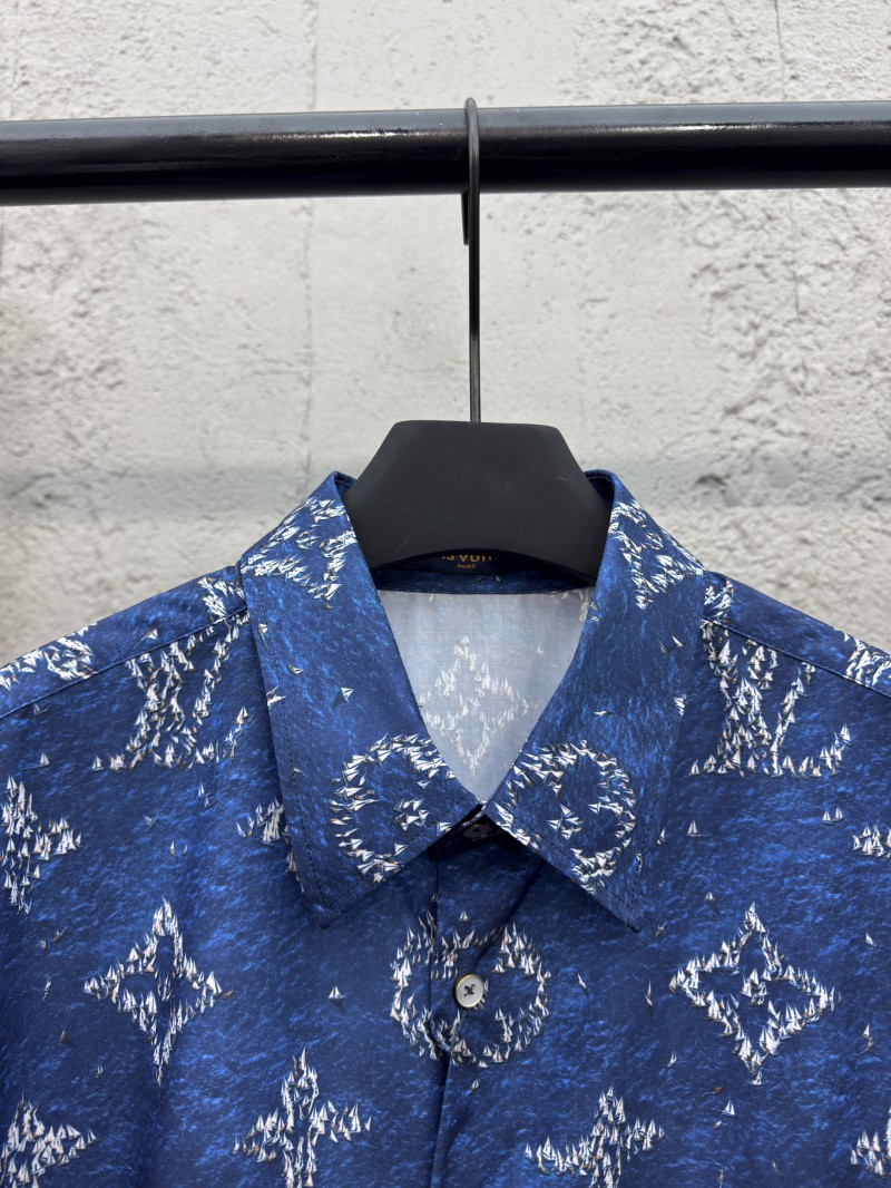 lv 25SS printed short sleeve shirt 2