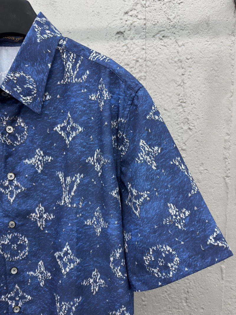 lv 25SS printed short sleeve shirt 4