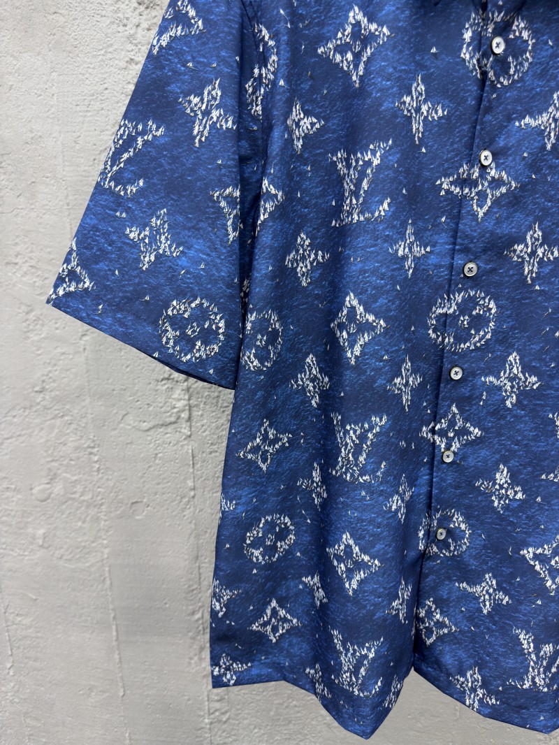 lv 25SS printed short sleeve shirt 5