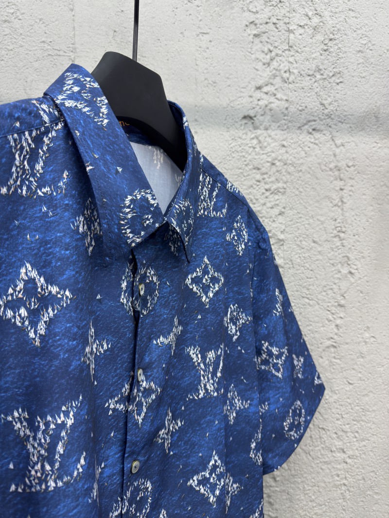 lv 25SS printed short sleeve shirt 7