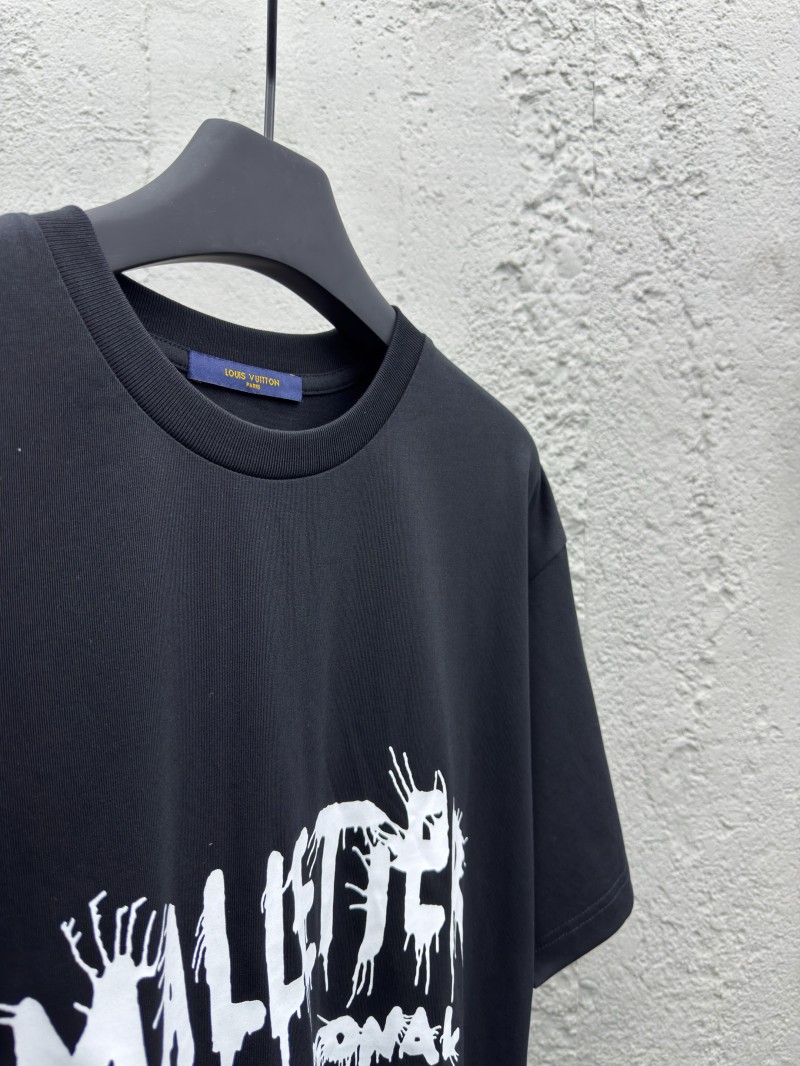 lv 1854 plaid monogrammed short sleeve black 7