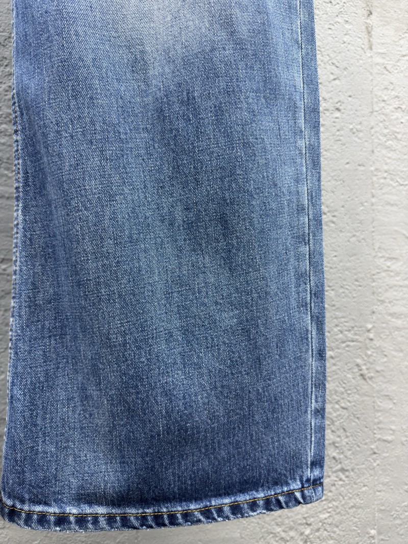 Maison Margiela paper label distressed jeans 1 6