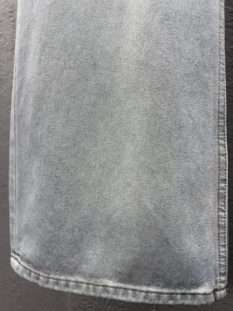 Maison Margiela paper label distressed jeans 2 5